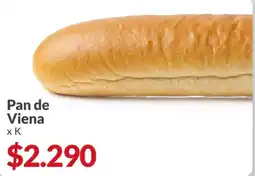 Supermercados Aiello Pan de Viena oferta