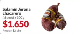 Supermercados Aiello Jeroná salamín chacarero oferta