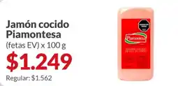 Supermercados Aiello Piamontesa jamón cocido oferta