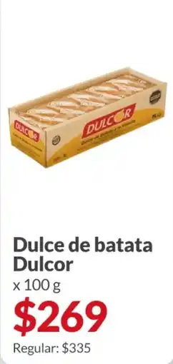 Supermercados Aiello Dulcor dulce de batata oferta