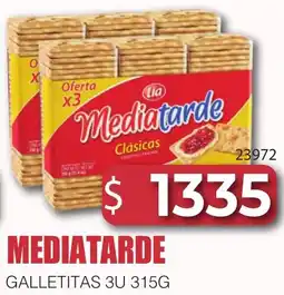 Masivos Mediatarde galletitas 3 oferta