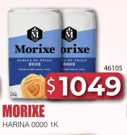 Masivos Morixe harina de trigo 0000 oferta