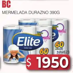 Masivos Elite mermelada durazno oferta