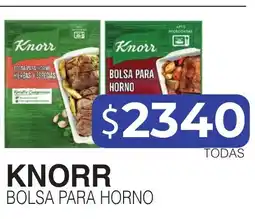 Masivos Knorr bolsa para horno oferta