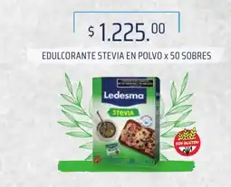 Masivos Ledesma edulcorante stevia en polvo oferta