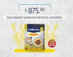 Masivos Ledesma edulcorante sucralosa en polvo oferta