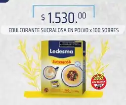 Masivos Ledesma edulcorante sucralosa en polvo oferta