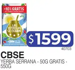 Masivos Cbse yerba serrana oferta