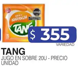 Masivos Tang jugo en sobre oferta