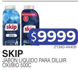 Masivos Skip jabon liquido para diluir oxi/bio 500c oferta