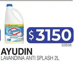 Masivos Ayudin lavandina anti splash 2l oferta
