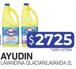 Masivos Ayudin lavandina glacial/lavanda oferta