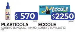 Masivos Plasticola adhesivo blanco 35g oferta