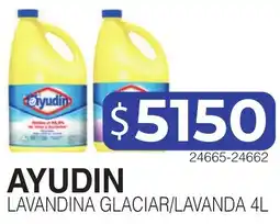 Masivos Ayudin lavandina glaciar/lavanda oferta