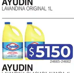 Masivos Ayudin lavandina original oferta