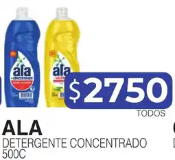 Masivos Ala detergente concentrado oferta