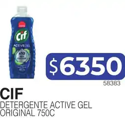 Masivos Cif detergente active gel original oferta
