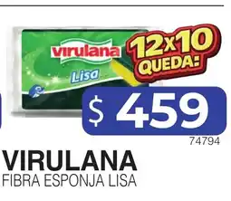 Masivos Virulana fibra esponja lisa oferta