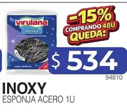 Masivos Virulana inoxy esponja acero oferta