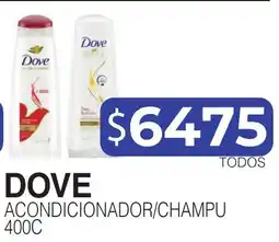 Masivos Dove acondicionador/champu oferta