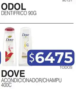 Masivos Dove acondicionador/champu oferta