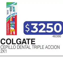 Masivos Colgate cepillo dental triple accion oferta