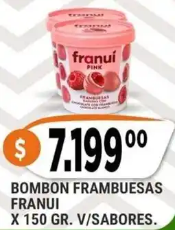 Supermercados Mayor Franui bombon frambuesas oferta