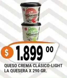 Supermercados Mayor La quesera queso crema clásico-light oferta