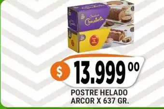 Supermercados Mayor Arcor postre helado oferta