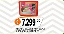 Supermercados Mayor Bana Bana helado balde oferta