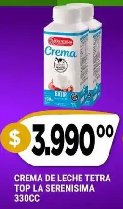 Supermercados Mayor La serenisima crema de leche tetra oferta