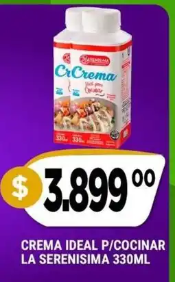 Supermercados Mayor La serenisima crema ideal p/cocinar oferta