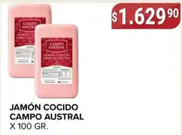Supermercados Mayor Campo austral jamón cocido oferta