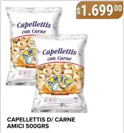 Supermercados Mayor Amici capellettis d/ carne oferta