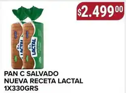 Supermercados Mayor Lactal pan c salvado oferta