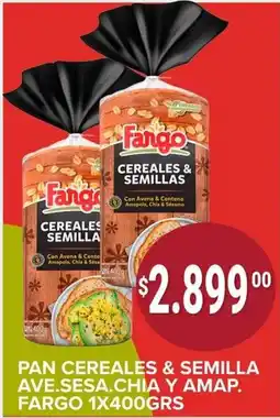 Supermercados Mayor Fargo pan cereales & semilla oferta