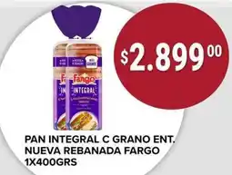 Supermercados Mayor Fargo pan integral c grano ent. oferta