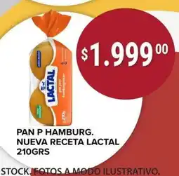 Supermercados Mayor Lactal pan p hamburg oferta