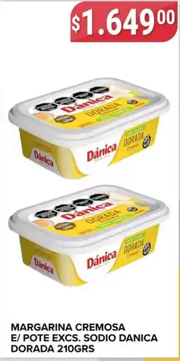 Supermercados Mayor Dánica dorada margarina cremosa e/pote excs. sodio oferta