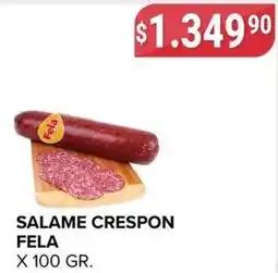 Supermercados Mayor Fela salame crespon oferta