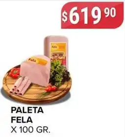 Supermercados Mayor Fela paleta oferta