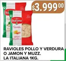 Supermercados Mayor La italiana ravioles oferta