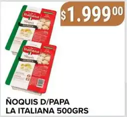 Supermercados Mayor La italiana ñoquis d/papa oferta