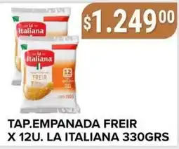 Supermercados Mayor La italiana empanada freir oferta