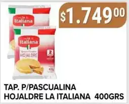 Supermercados Mayor La italiana hojaldre oferta