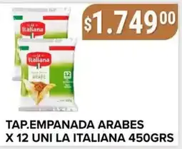 Supermercados Mayor La italiana empanada arabes oferta