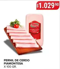 Supermercados Mayor Piamontesa pernil de cerdo oferta