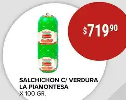 Supermercados Mayor La piamontesa salchichon c/ verdura oferta