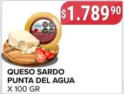 Supermercados Mayor Punta del agua queso sardo oferta