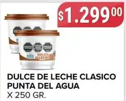 Supermercados Mayor Punta del agua dulce de leche clasico oferta